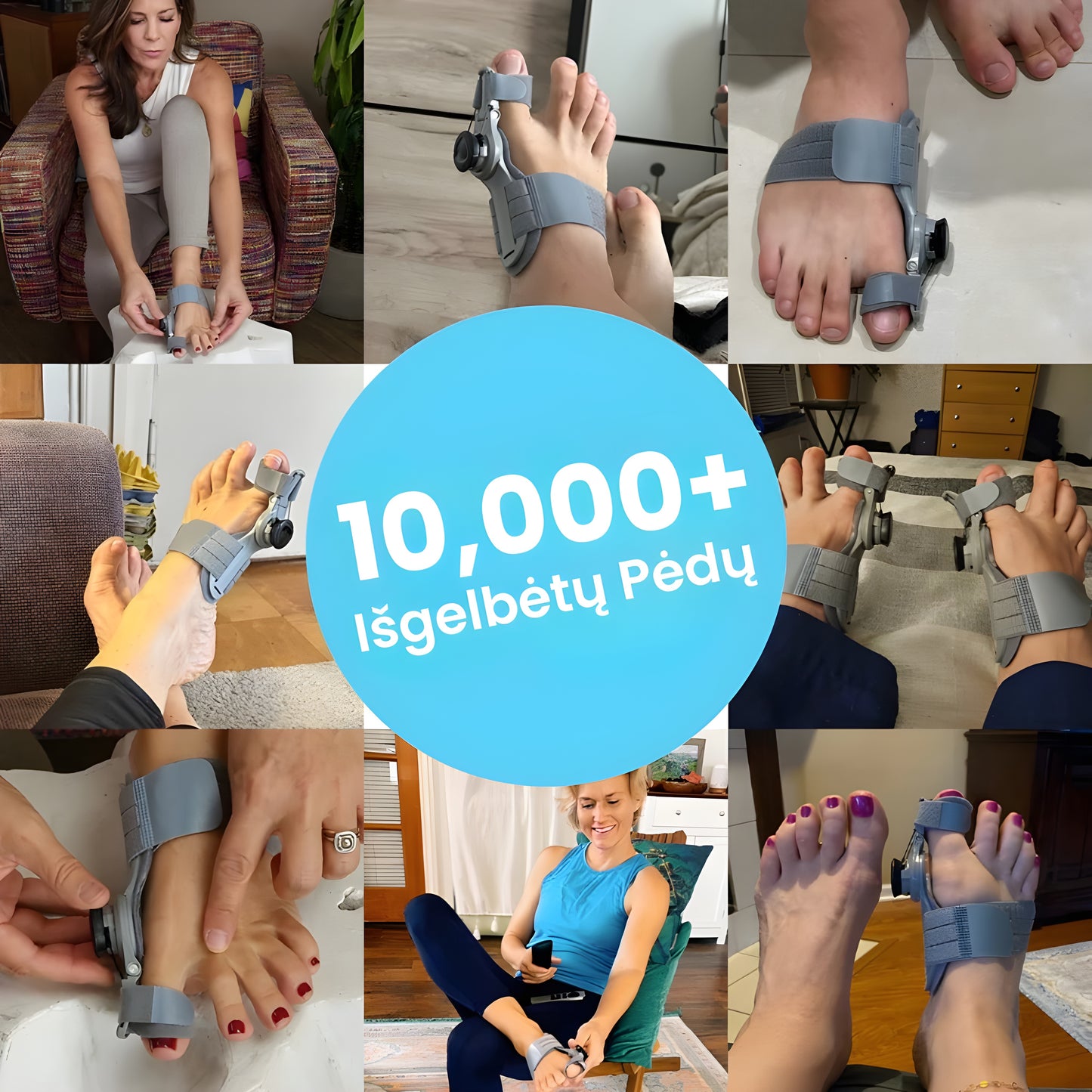 OrtoPlus™ Pėdų Kauliuko Korektorius